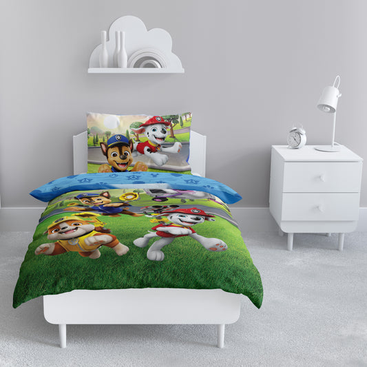 Paw Patrol Bettwäsche-Set 135x200cm Blau